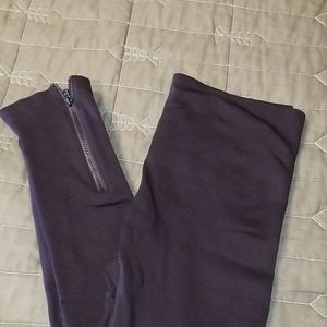Spanx leggings with zip detail